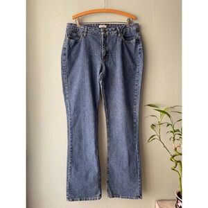 🪲3/$12🪲 Lee Riders | Long Dark Wash BootCut Plus Size Jeans